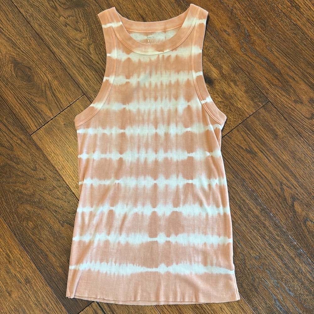 Aerie Tie Dye ribbed tank top